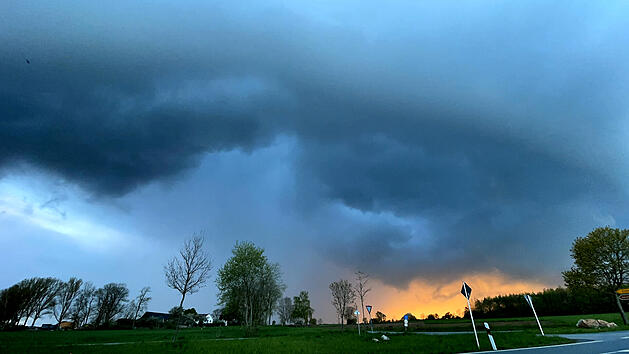 Wetterfront zieht über Oberfranken hinweg
