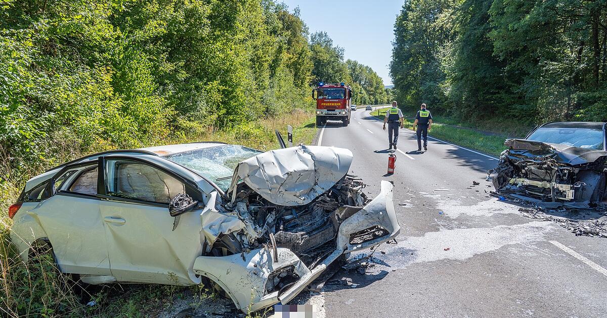 Serious accident between Haßfurt and Knetzgau: 59-year-old man in critical ...