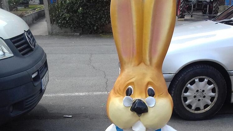 So sah der Osterhase aus, der spurlos verschwand. Foto: Markt Mainleus