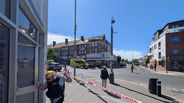 Zwei Verletzte bei Messerangriff in London