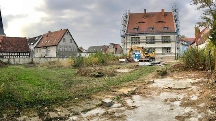 So sah der Pfarrgarten lange aus.Markt Burgebrach