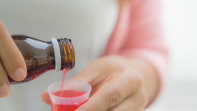 Hustensaft, Erk&auml;ltung, Medikament, Saft