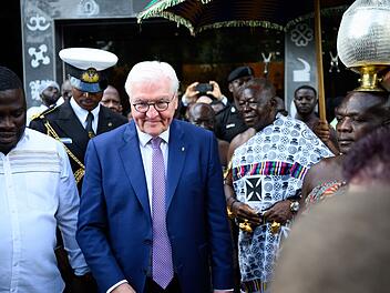 Afrika-Reise von Bundespr&auml;sident Steinmeier - Ghana