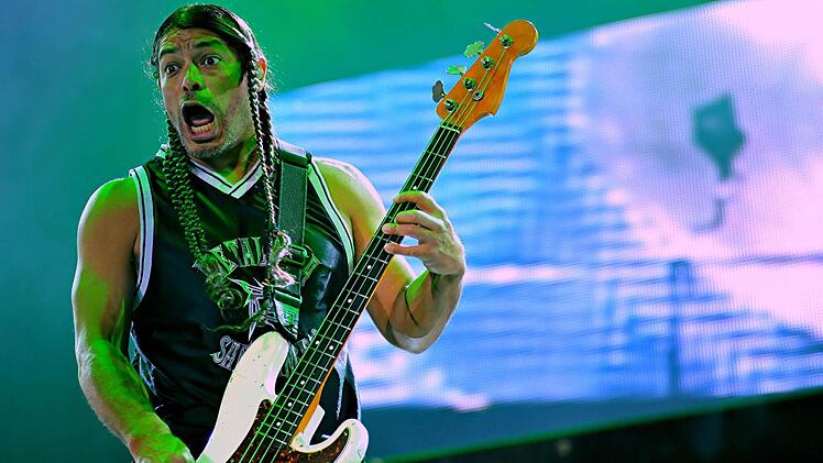 Sie waren der Headliner am Freitag Abend: Metallica.