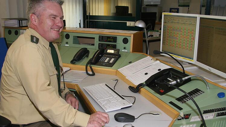 Michael Peltrie hat das neue Jahr am Arbeitsplatz begonnen.Fotos: Katrin Geyer/Sonja Adam