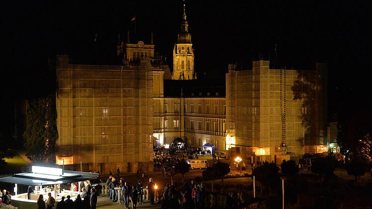 Coburg leuchtet bei der Museumsnacht 2014. Foto: Ronald Rinklef