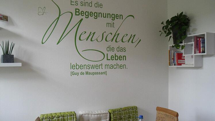 Der neue Begegnungsraum im ParterreFoto: Anette Schreiber