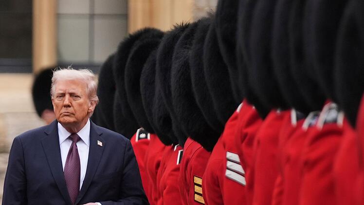 US-Präsident Trump besucht Großbritannien