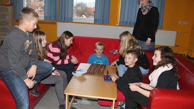 Sogar eine Kuschellounge hat das MGF - da wird gespielt und gechillt. Foto: Sonja Adam