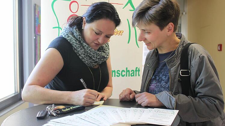 Impressionen vom Infotag "Wiedereinstieg" im Landratsamt Foto: Veronika Schadeck