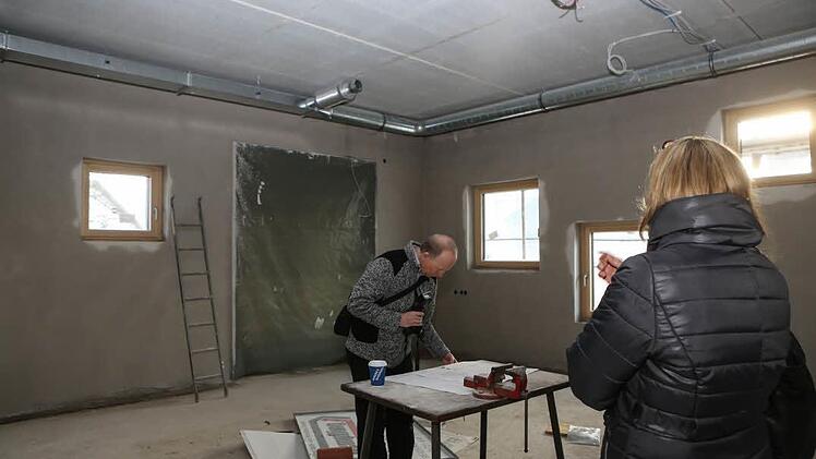 Der neue Paul-Gerhardt-Kindergarten: Impressionen von der Baustelle Foto: Barbara Herbst