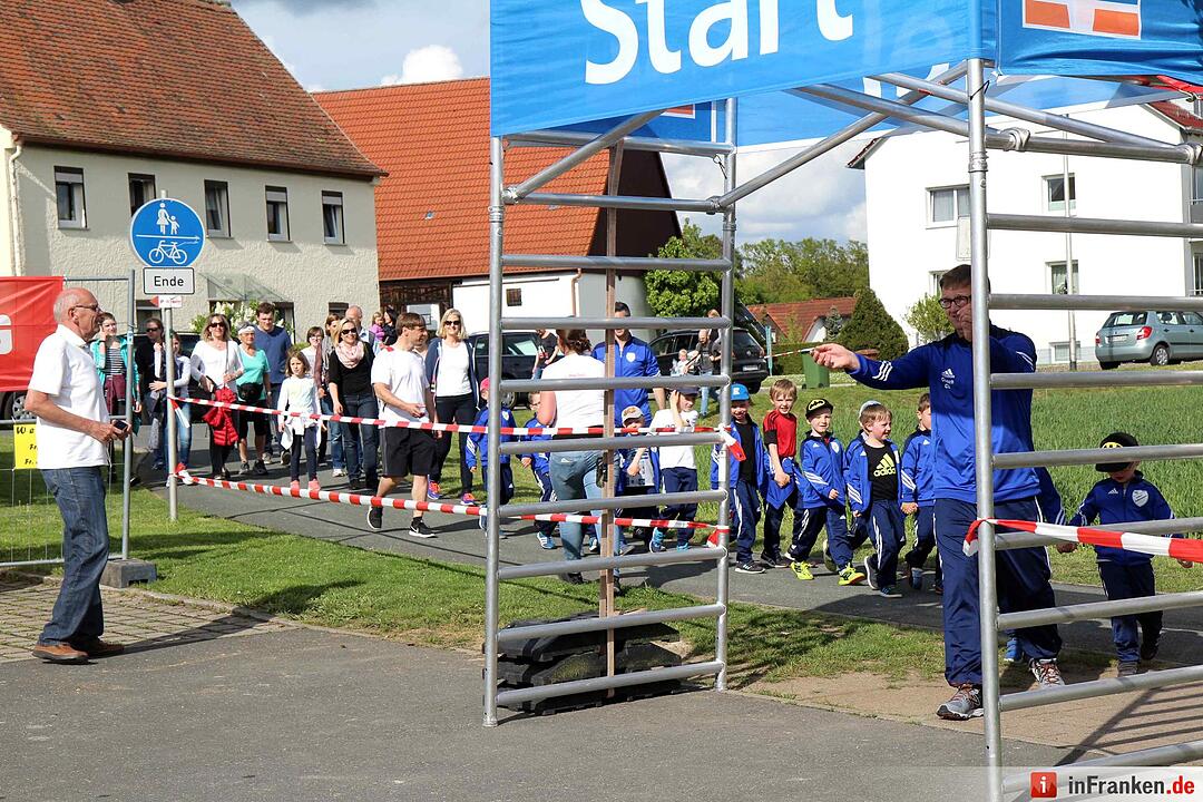 Benefizlauf "Lauf für Uganda" in Hannberg