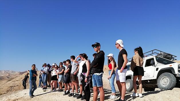 Die Bad Kissinger Reisegruppe 2019 unternahm auch eine W&uuml;stentour. Foto: Edwin Metzler