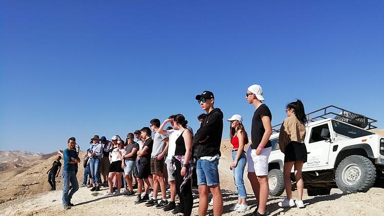 Die Bad Kissinger Reisegruppe 2019 unternahm auch eine W&uuml;stentour. Foto: Edwin Metzler