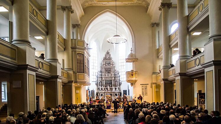 Der Melchior-Franck-Kreis gestaltete in der Morizkirche ein Konzert zum Reformations-Jubiläum.Jochen Berger