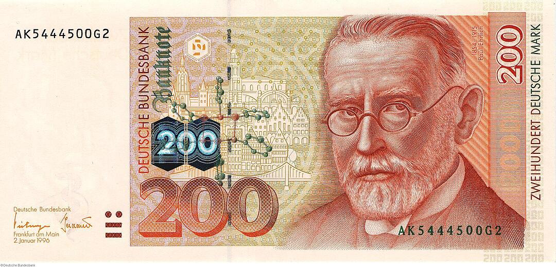 Deutsche Mark - Banknoten ab 1990