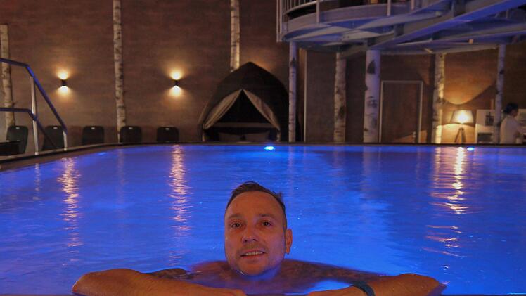 Silvio Mann war der erste Nutzer des Ruhebereichs.