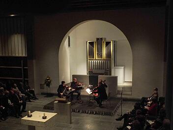 Das Bamberger Streichquartett war in der evangelischen Kirche von Herzogenaurach zu Gast.  Foto: Manfred Welker