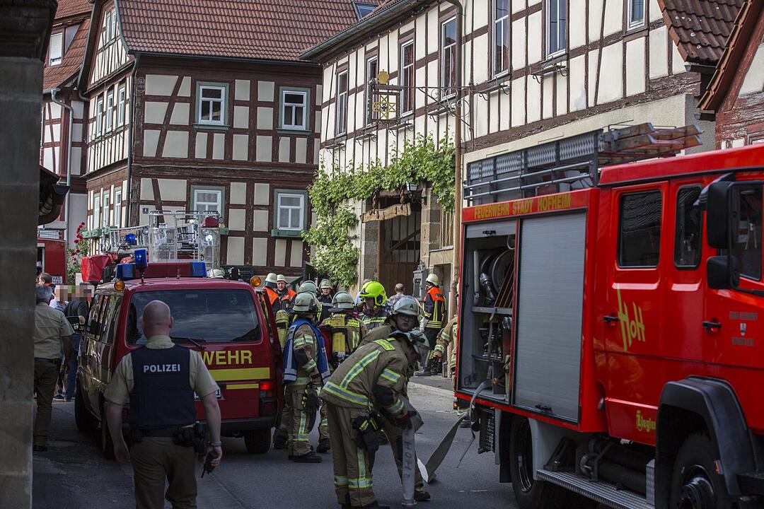 Brand in Unfinden (Haßberge)