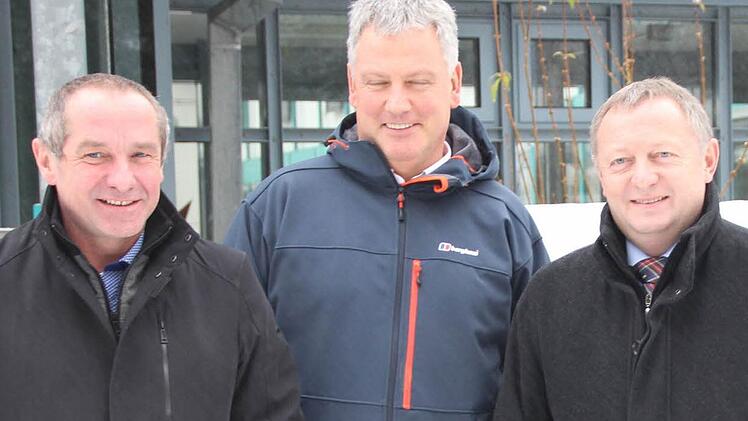 Klaus Hofmann, Siegbert Goll und Thomas Bold