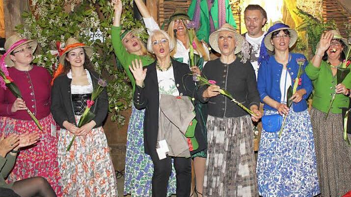 Alle Models hatten Spaß.  Foto: Carmen Schwind