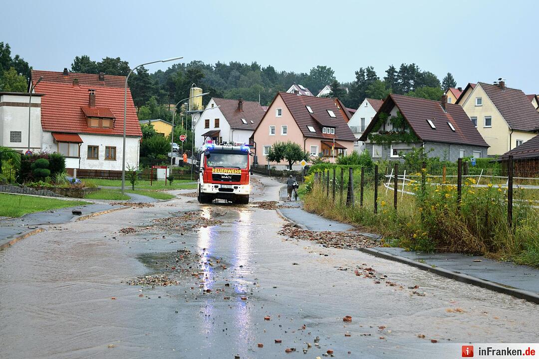 Hochwasser Landkreis Lichtenfels 26. Juli 2016
