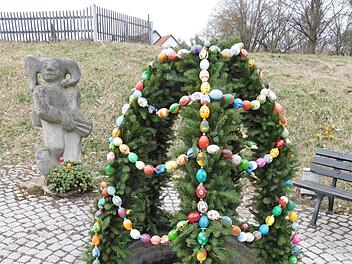 Die Osterbrunnen in Altdrossenfeld ...