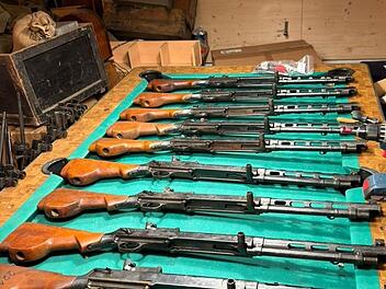 Waffen ohne Ende in Remscheider Versteck