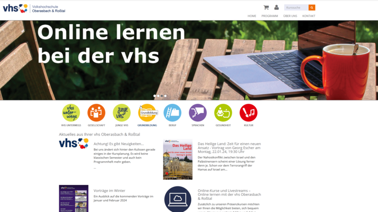 Oberasbach: Neue Kurse, neue Programmpräsentation - vhs passt sich an
