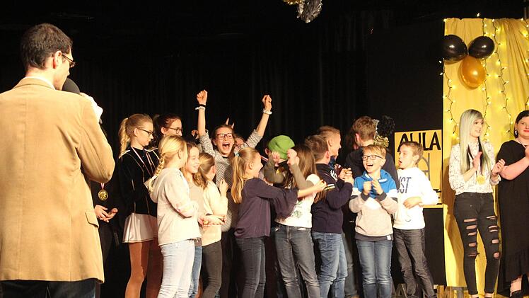 Freude auch bei der 5a über den 3.Platz
