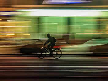 Stadtsteinach: Betrunkener Radfahrer flieht vor Polizei
