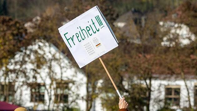 Demonstration &laquo;Querdenken&raquo; - Regensburg