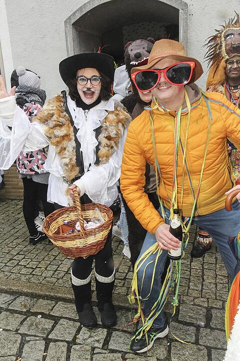 Narrentreiben in Stadtsteinach 2024