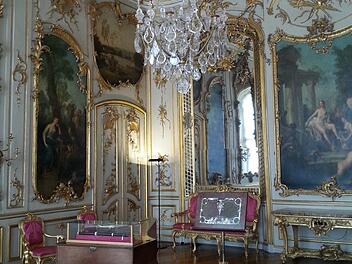 Pomp und Prunk im Schloss Sanssouci: König Friedrich II. hat sich seinen Reichtum teils mit unlauteren Mitteln "erarbeitet".Peter Müller