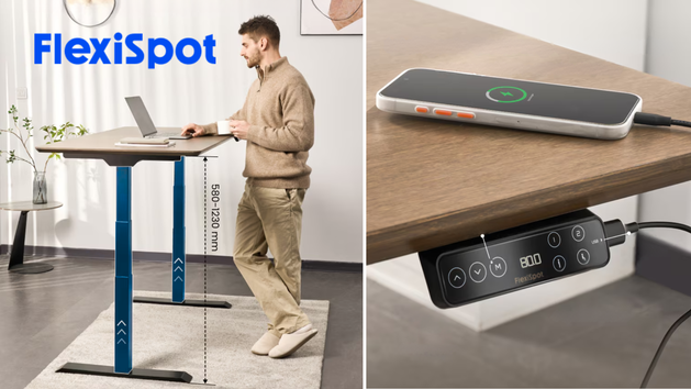 H&ouml;henverstellbare Schreibtische & ergonomische St&uuml;hle von FlexiSpot