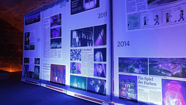 Kronach leuchtet 2015. Foto: Matthias Hoch