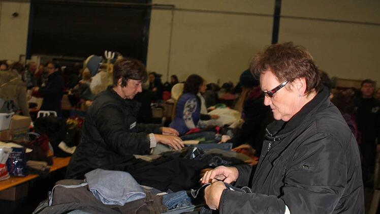 Jeans - so weit das Auge reicht.