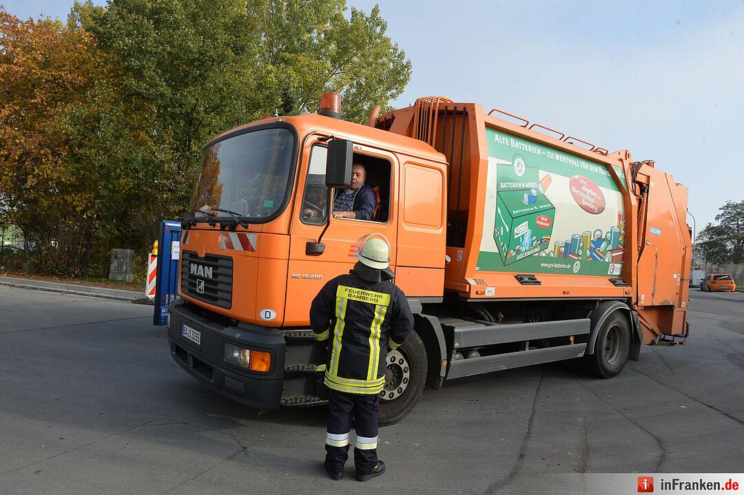 Brand in Müllheizkraftwerk