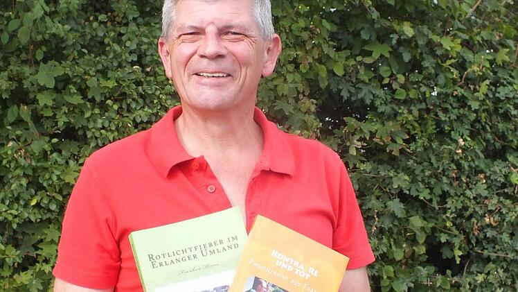 Dieter Wirth hat bereits zwei Frankenkrimis veröffentlicht, der dritte ist in Arbeit. Foto: Manfred Welker