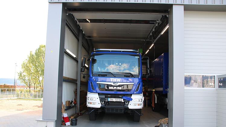 Eindrücke von der neuen THW-Unterkunft. Foto: Ralf Ruppert