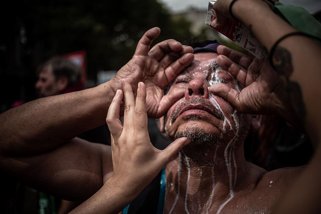 Proteste gegen Reform des Arbeitsrechts in Argentinien