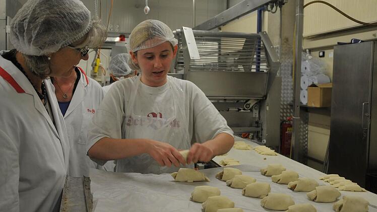 Plunderhörnchen werden für den nächsten Tag vorbereitet.