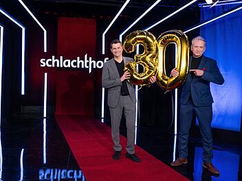 Michael Altinger (links) und Christian Springer feiern 30 Jahre "schlachthof" (fr&uuml;her: "Ottis Schlachthof") im BR.