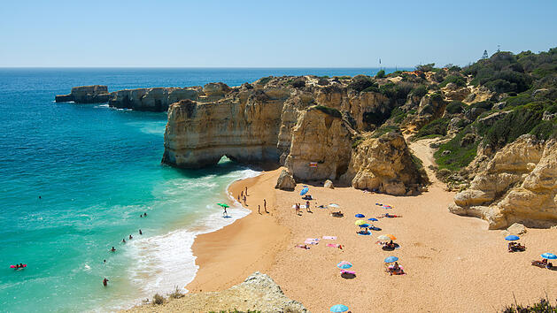 Traumhafte Str&auml;nde an der portugiesischen Algarve