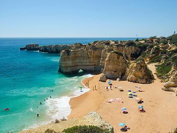 Traumhafte Str&auml;nde an der portugiesischen Algarve