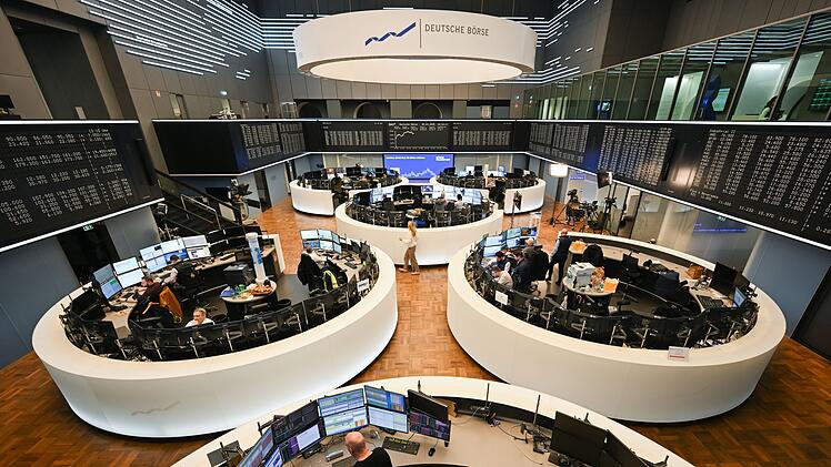 B&ouml;rse in Frankfurt am Main