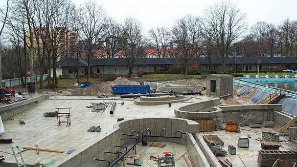 Das Stadionbad vor der Neueröffnung 2003. Foto: Stadtwerke