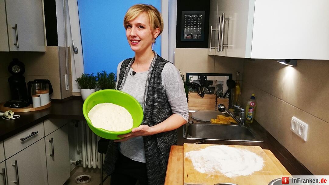 Gastgeberin Anne-Kathrin