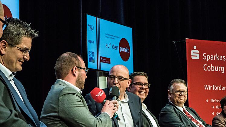 Impressionen vom Coburger Regionentalk zur Landratswahl im KongresshausFoto: Jochen Berger