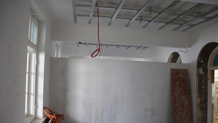 Eindrücke von der Baustelle für das neue Behördenzentrum. Foto: Ralf Ruppert